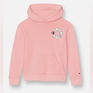 Champion Big Girls Guava Pink Hoodie NEW